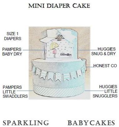 Nordstrom best sale diaper cake